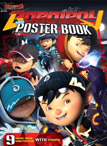 BOBOIBOY (Movie Series) Poster Book (with Sticker 