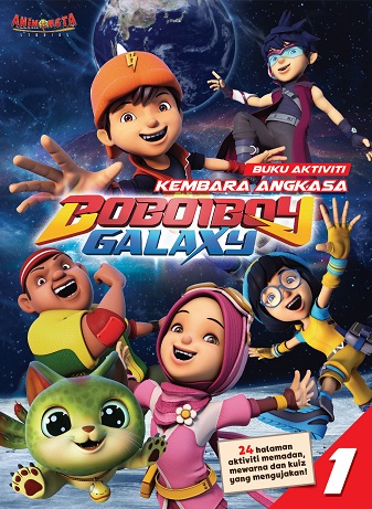 BOBOIBOY Buku Aktiviti Kembara Angkasa BoBoiBoy Galaxy 1 