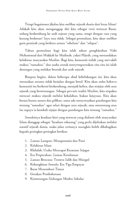 Peradaban Dunia dari Kaca Mata Islam